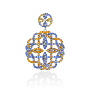 Lory Jewellery Armenian Pendant P21025 Siamite #1010 Silver 925