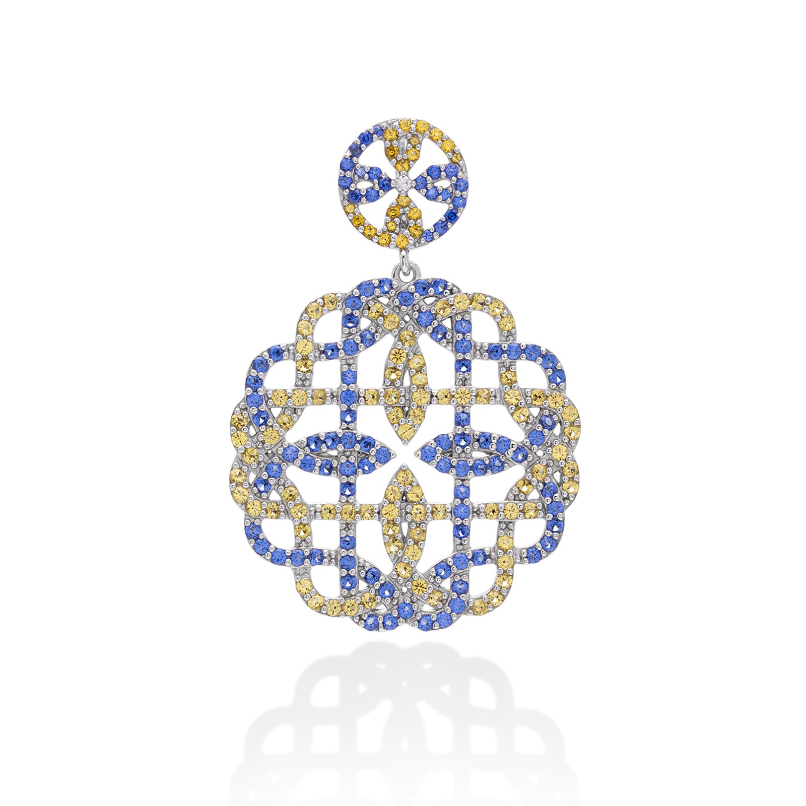 Lory Jewellery Armenian Pendant P21025 Siamite #133501 Silver 925