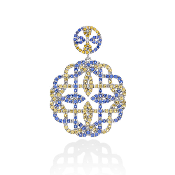 Lory Jewellery Armenian Pendant P21025 Siamite #133501 Silver 925